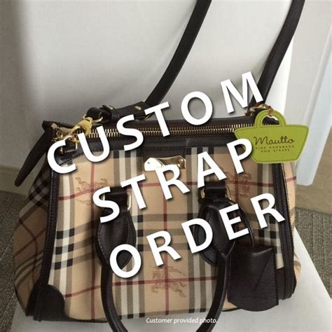 burberry bag strap metal marking|burberry strap replacement.